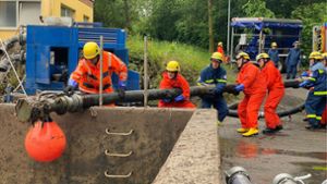 Flutkatastrophe im Saarland: Leonberger THW packt mit an