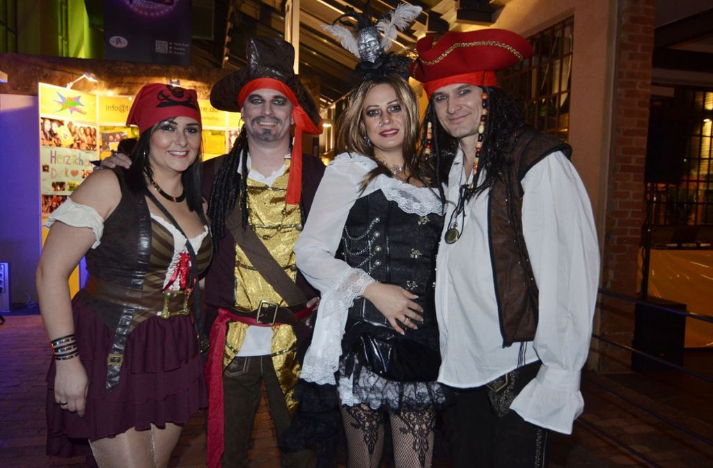 Der Klassiker: Einige Besucher verkleideten sich als Piraten im „Fluch der Karibik“-Look.