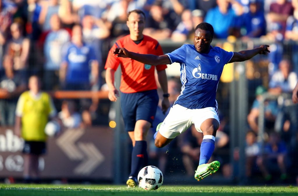 Bernard Tekpetey zieht ab: in der Bundeliga für Schalke 04, beim Afrika-Cup für Ghana.