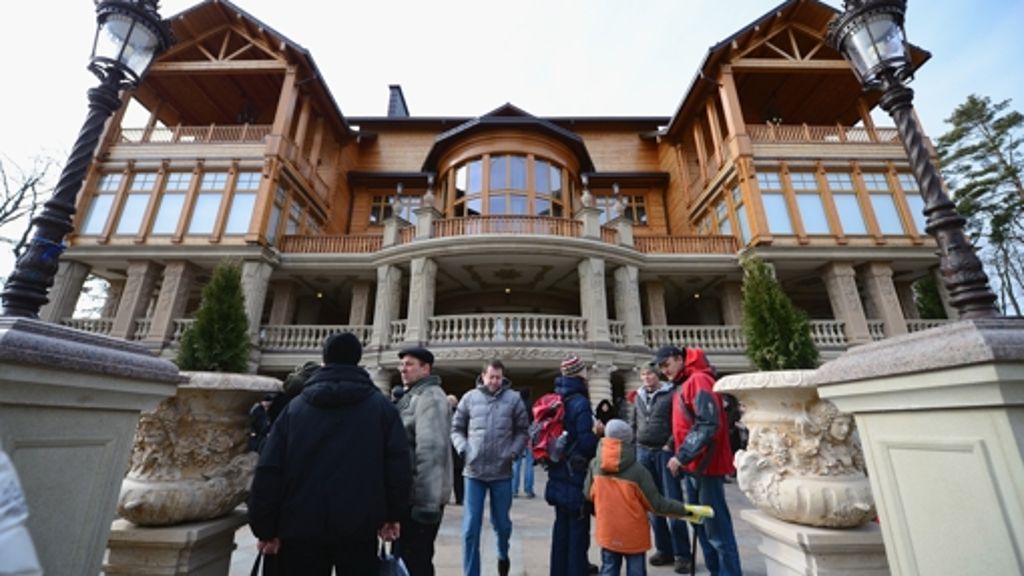 Sightseeing in verlassener Villa: So nobel wohnte Viktor Janukowitsch