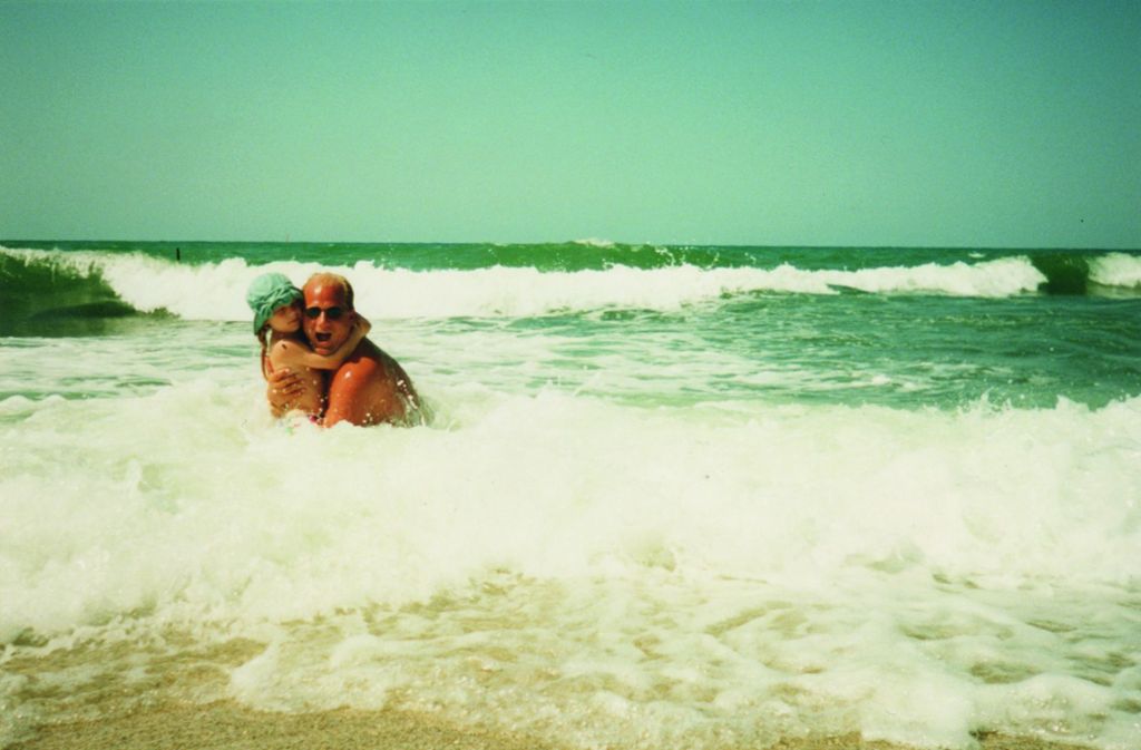 ... und bei einem Badeurlaub auf Kreta 1998