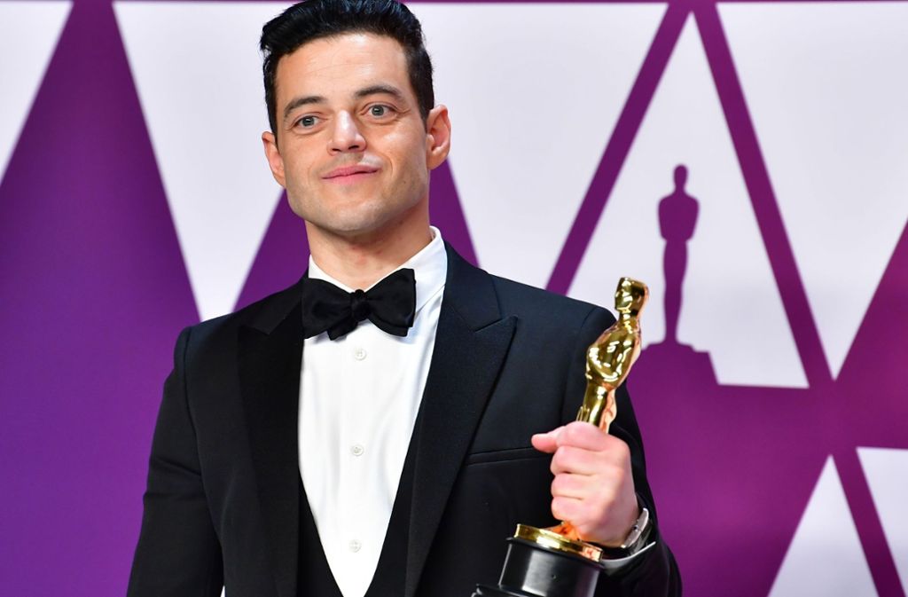 Rami Malek gewinnt den Oscar als bester Hauptdarsteller für seine Darstellung des Queen-Sängers Freddie Mercury in «Bohemian Rhapsody»