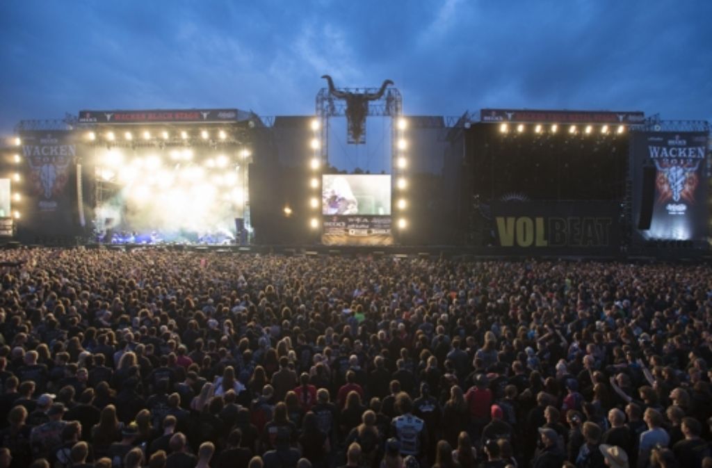 Das Wacken Open Air ist das größte Metal-Festival der Welt.