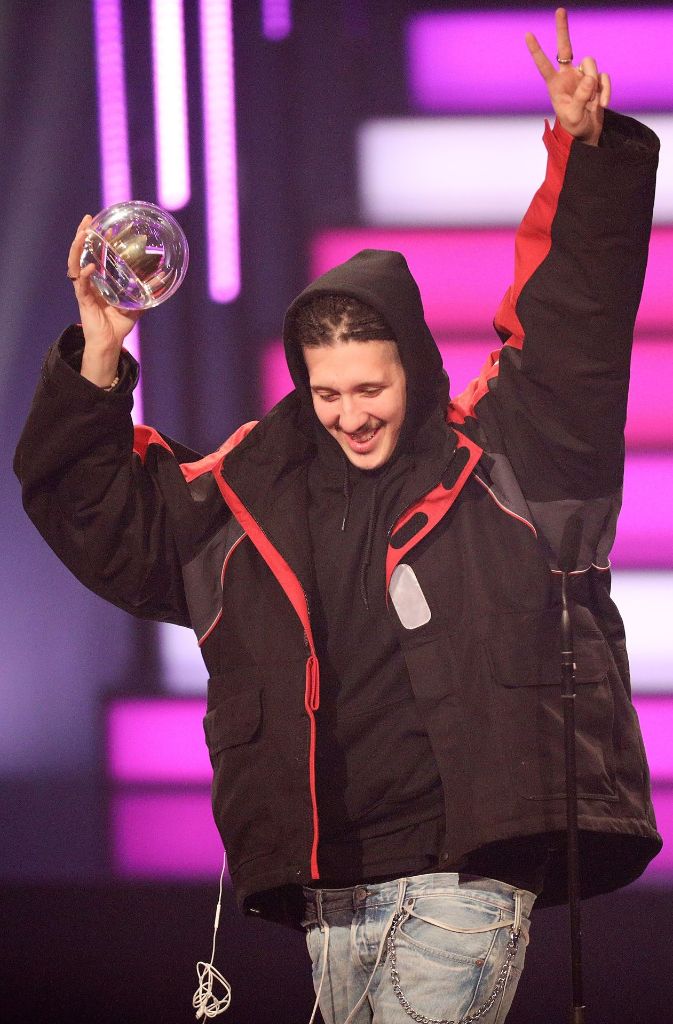 RIN gewann die Krone für das beste Album. Der Rapper aus Bietigheim-Bissingen ist einer der erfolgreichsten deutschen Newcomer dieses Jahres.