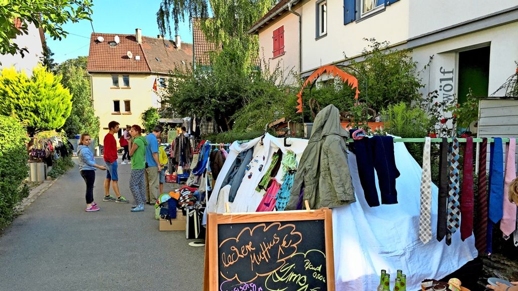 Hofflohmärkte in Stuttgart-Ost: Flohmarktschätze warten in Gärten und Hinterhöfen