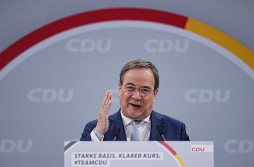 Armin laschet beim CDU-Parteitag Foto: dpa/Michael Kappeler