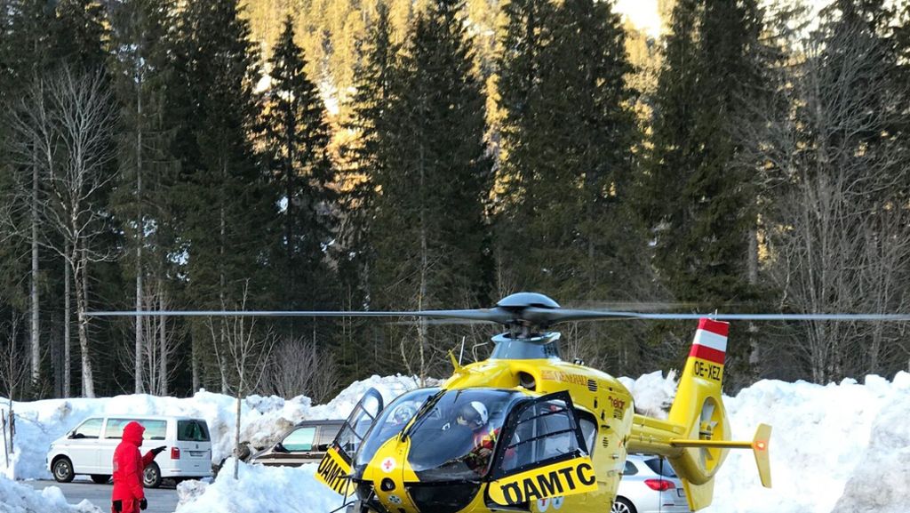 Unglück bei Reutte Tirol: Mindestens ein Toter und ein Verletzter durch Lawine