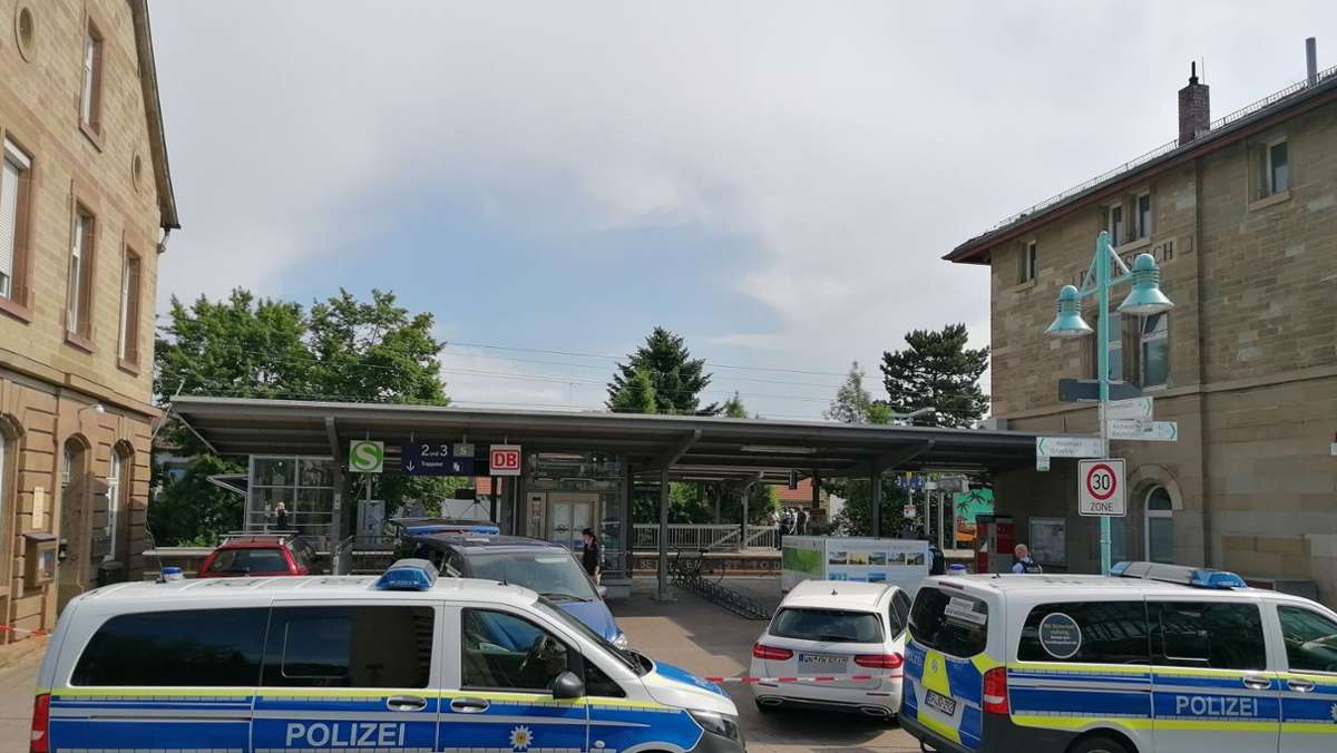 Nach Tötungsdelikt am Bahnhof Endersbach: 17-jähriger Tatverdächtiger in Haft