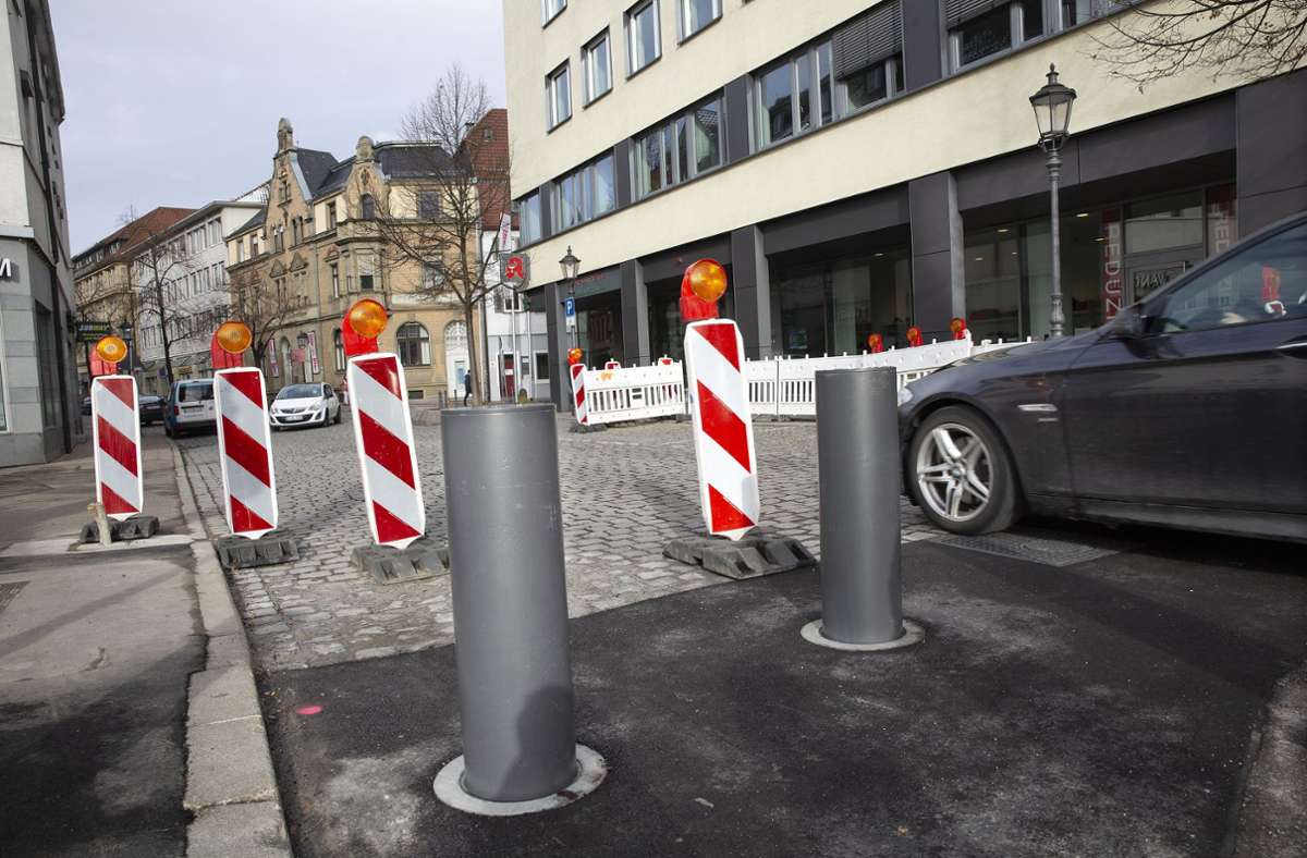 Ab Anfang Februar wird die Zufahrt zur Ritterstraße nur noch Berchtigten zu den allgemeinen Lieferzeiten gestattet.