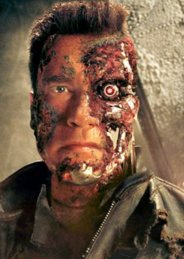 Mit dem dritten Teil der Action-Reihe "Terminator" zieht Schwarzenegger 2003 einen vorläufigen Schlussstrich unter seine Filmkarriere und entschließt sich, die Leinwand gegen die politische Bühne zu tauschen.