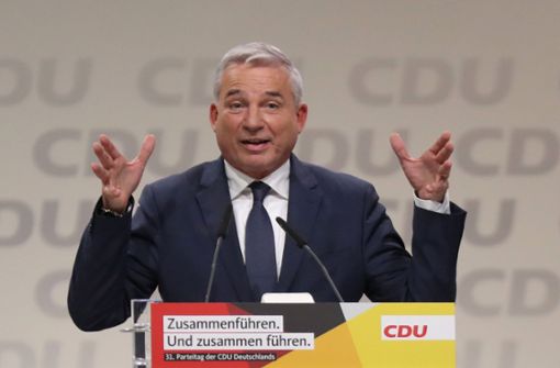 Thomas Strobl will  den konservativen Flügel der CDU mit der Wahl versöhnen. Foto: dpa