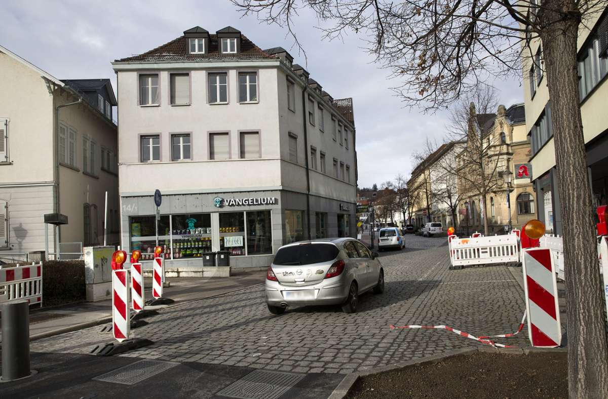 Ende Januar sollen die vorbereitenden Bauarbeiten für die Umwandlung der Ritterstraße in eine Fußgängerzone abgeschlossen sein.