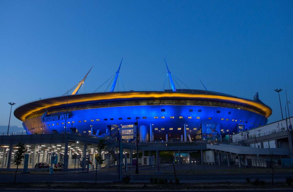 In St. Petersburg wird am Freitag noch ein EM-Viertelfinale ausgetragen.
