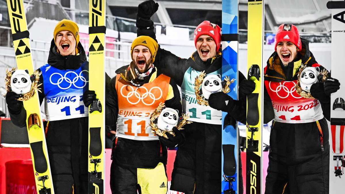 Skispringen bei Olympia 2022: Das Bronze-Geschenk vom Olympiasieger