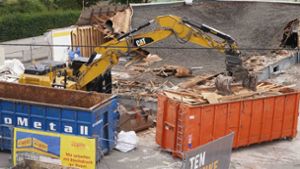 Netto in Stuttgart-Untertürkheim: Die Flachdach-Filiale wird abgerissen