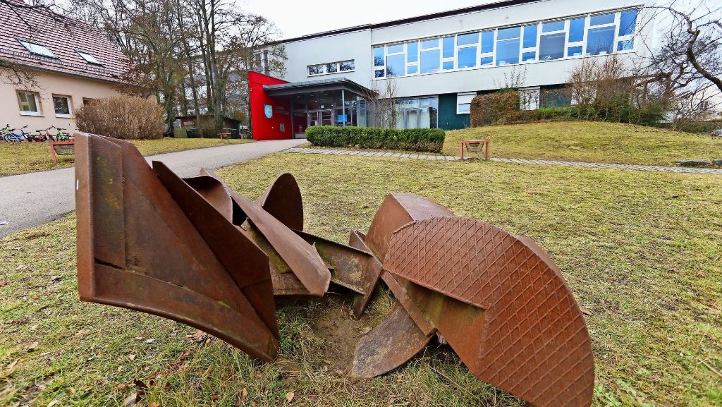 Streit um Skulptur in Korntal-Münchingen: Ist das Kunst oder kann das weg?