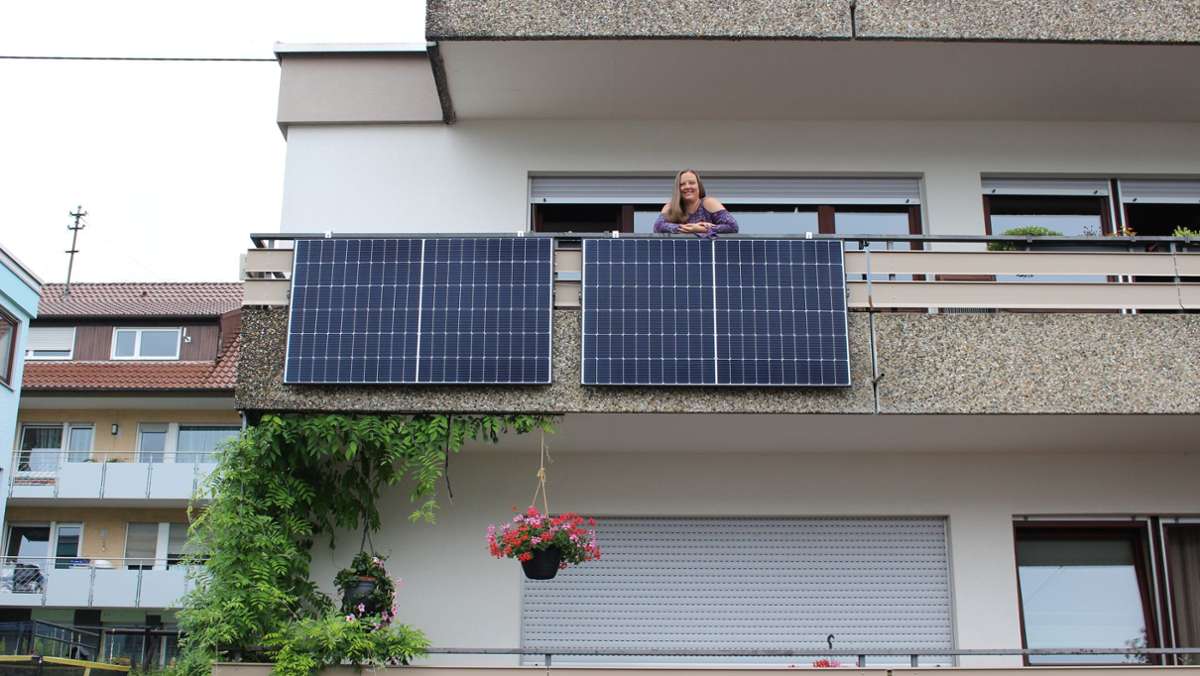Balkon-Solaranlagen in Filderstadt: So läuft die Stromgewinnung daheim