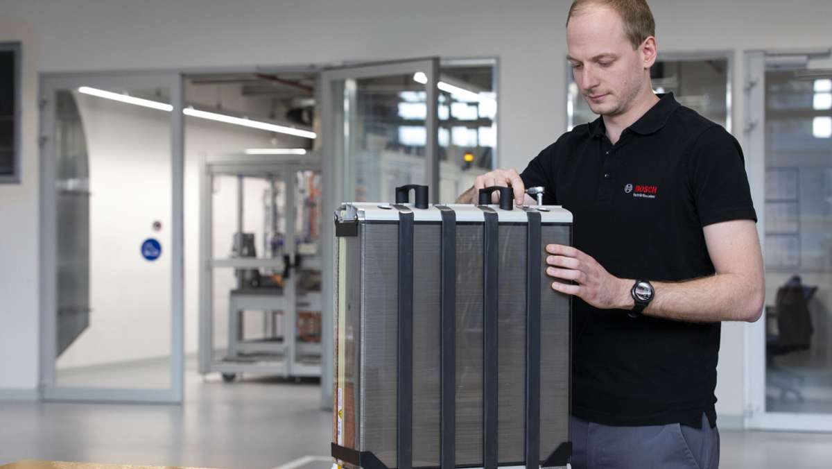 Zulieferer aus Stuttgart: Bosch gründet Joint Venture für Brennstoffzellen