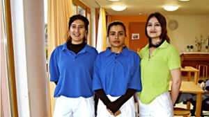 Drei junge Türkinnen wollen loslegen