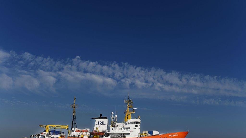 Flüchtlings-Hilfsschiffs „Aquarius“: Schiff mit 141 Flüchtlingen wird auch in Malta abgewiesen