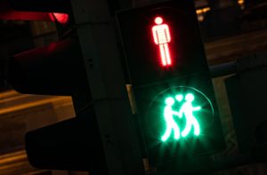 Gleichgeschlechtliche Ampel-Pärchen für mehr Toleranz in Braunschweig