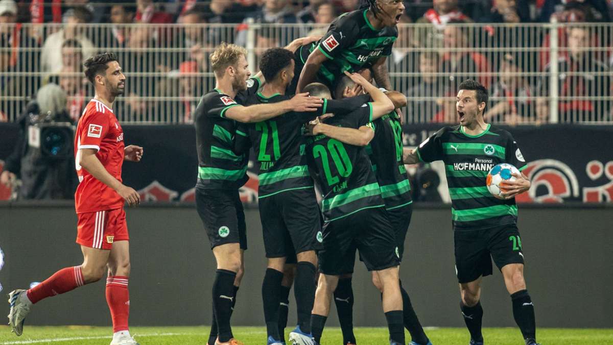 Fußball-Bundesliga: Union müht sich zu Remis gegen Absteiger Fürth