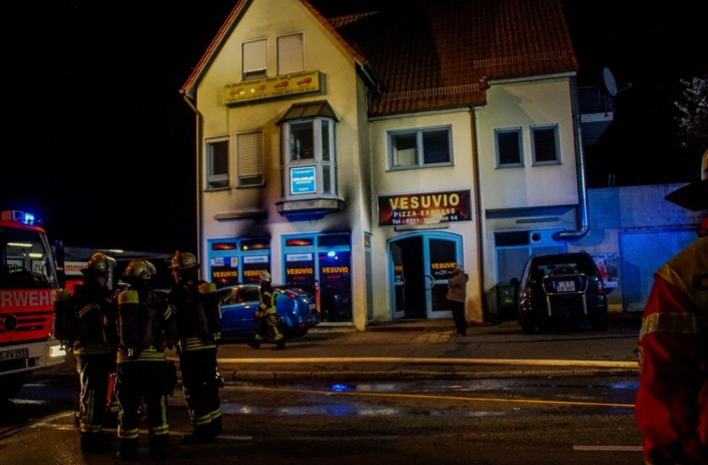 In Stuttgart-Plieningen hat es in der Nacht zum Dienstag gebrannt.