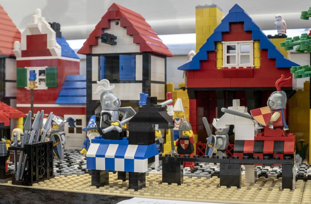 Die Lego-Ausstellung im Münchinger Heimatmuseum zeigt 26 Modelle und neun Schaukästen mit unterschiedlichen Szenen.