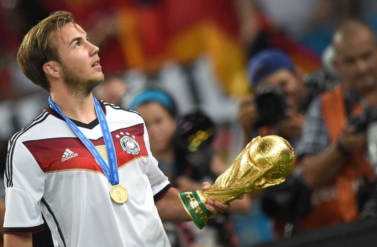 Mario Götze erzielte 2014 das entscheidende Tor im WM-Finale. Nun kehrt er in die Bundesliga zurück. Foto: dpa/Marcus Brandt