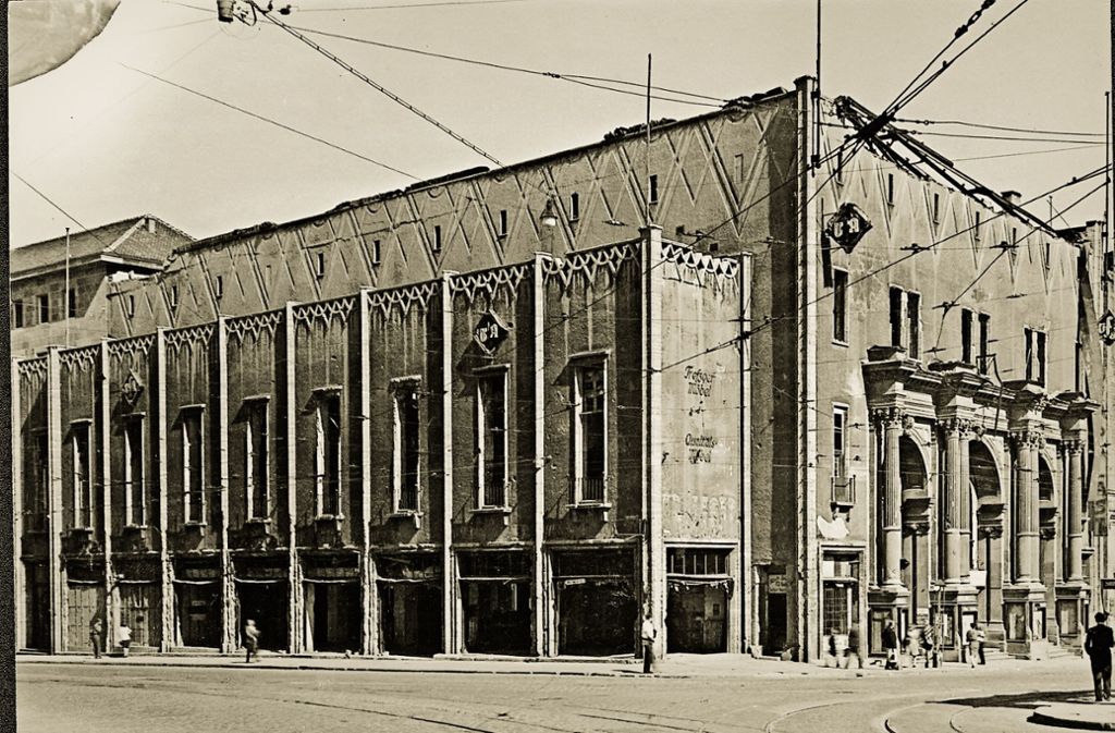 Der Ufa-Palast im Jahr 1947.