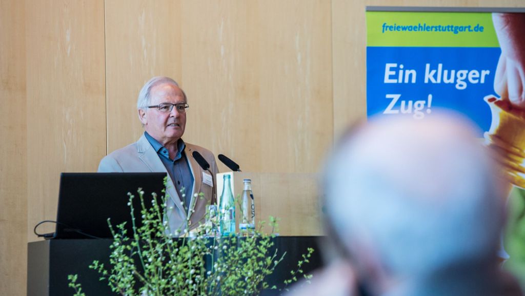 Kandidatenliste für Stuttgart: Zeeb soll Freie Wähler zum Erfolg führen