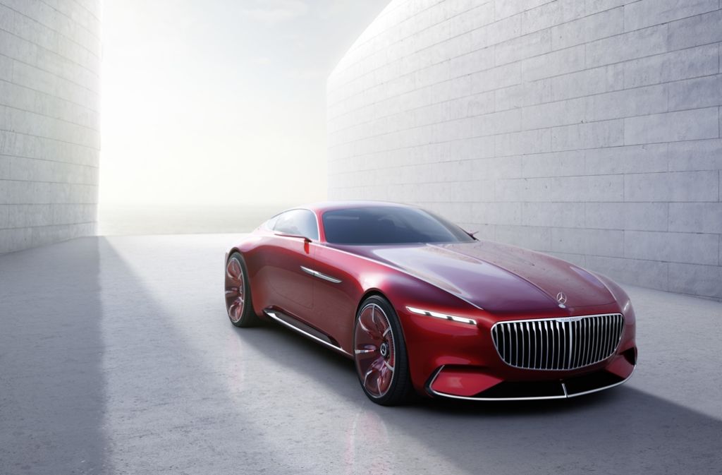 Die Vision Mercedes-Maybach 6 ist als Elektroauto konzipiert und hat es in sich.