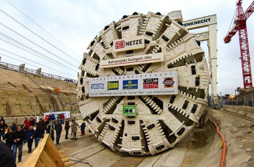 Tag der offenen Baustelle 2016: Inzwischen ist die Tunnelbohrmaschine „Suse“ demontiert. Foto: Lichtgut/Julian Rettig
