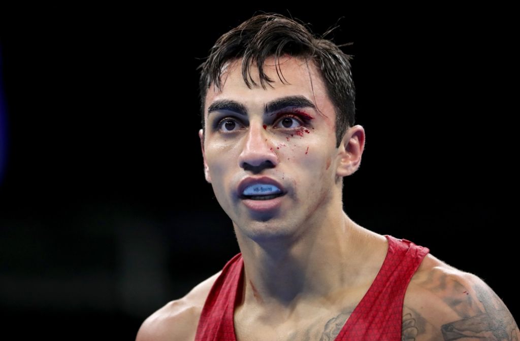 Für Gold hat es nicht gereicht: Boxer Artem Harutyunyan darf sich trotzdem über seine Bronze-Medaille freuen.