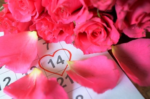 Wie jedes Jahr: am 14. Februar findet der Valentinstag statt. Foto: dpa