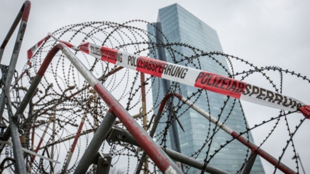 Proteste gegen EZB: Welche Ziele verfolgt Blockupy?