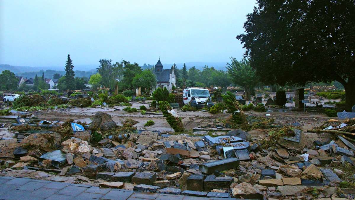 Flutkatastrophe in Ahrweiler: Das haben Helfer aus dem Kreis Esslingen erlebt