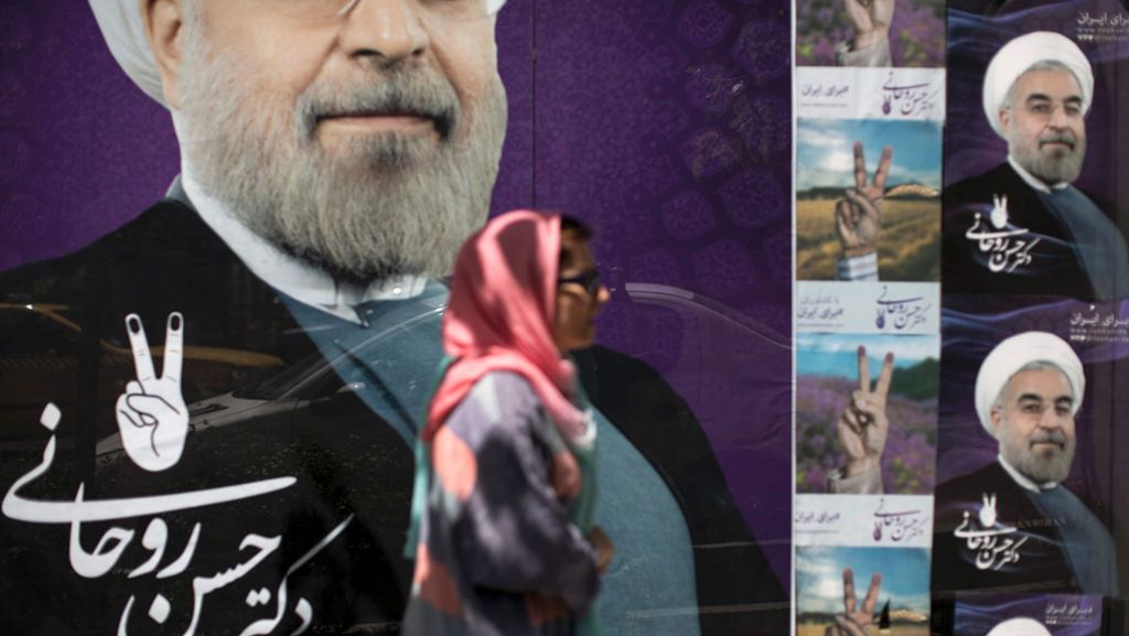 Präsidentenwahl im Iran: Land bleibt mit Ruhani auf Reformkurs