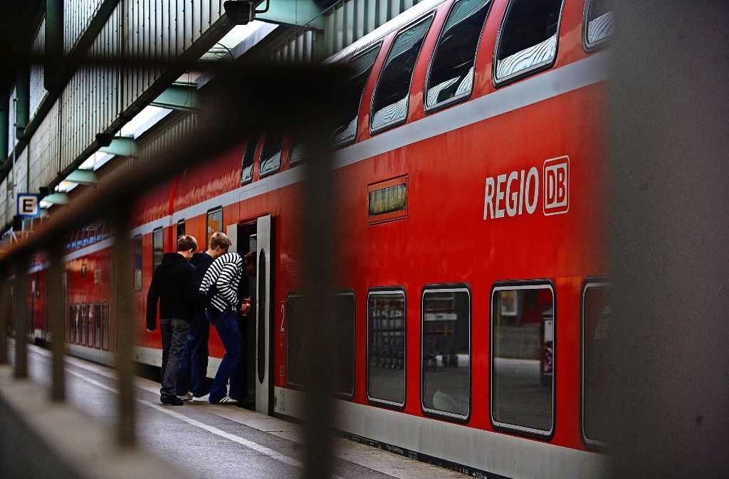 Die Frankenbahn ist unter den Regionalzügen die Linie, die am meisten mit Verspätungen zu kämpfen hat. Foto: Zweygarth/Archiv