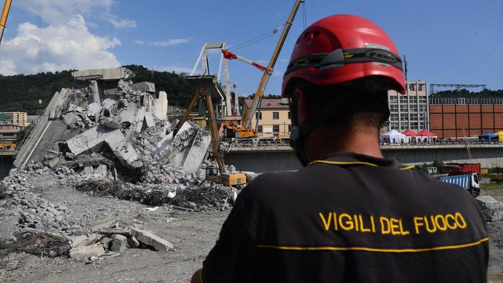 Brücken-Betreiber in Genua: 500 Millionen Euro für Wiederaufbau und Hilfen