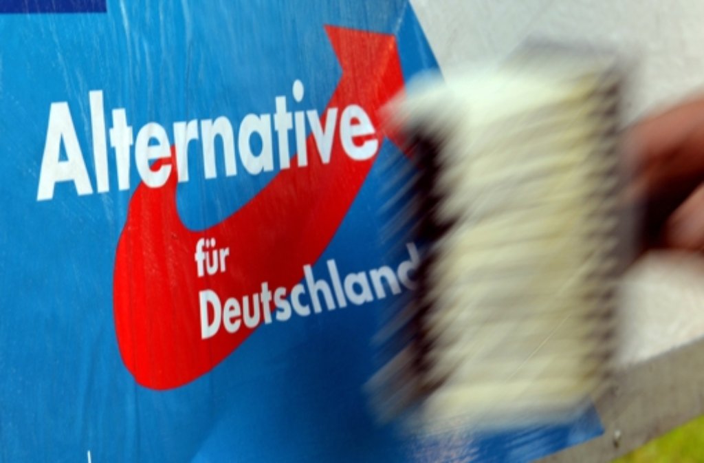 Die Wohnhäuser von Kandidaten der Alternative für Deutschland waren in Stuttgart Ziel von Unbekannten. Foto: dpa/Symbolbild