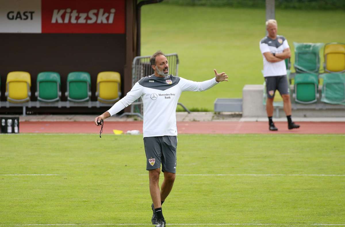 Im Trainingslager 2020 übernahm Pellegrino Matarazzo das Kommando und wies dem VfB den Weg.