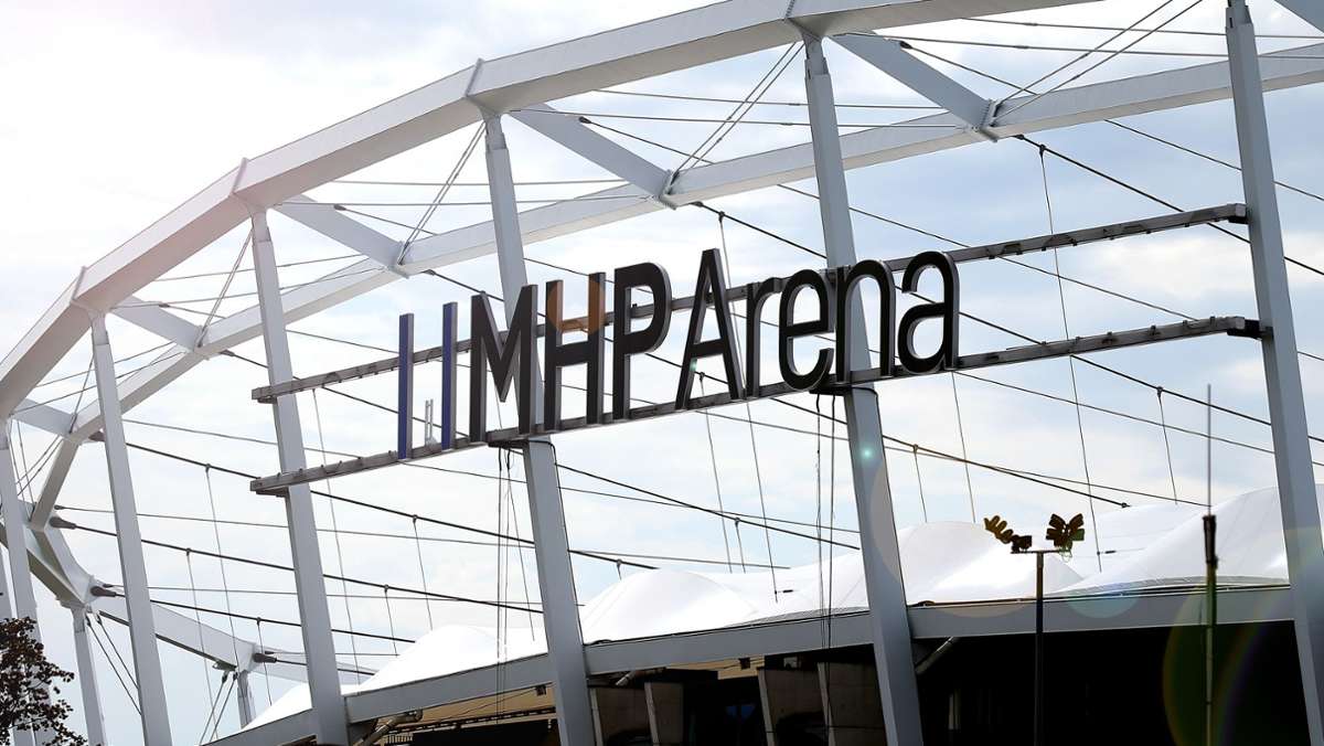 MHP-Arena in Stuttgart: Der neue Name prangt bereits am Stadion