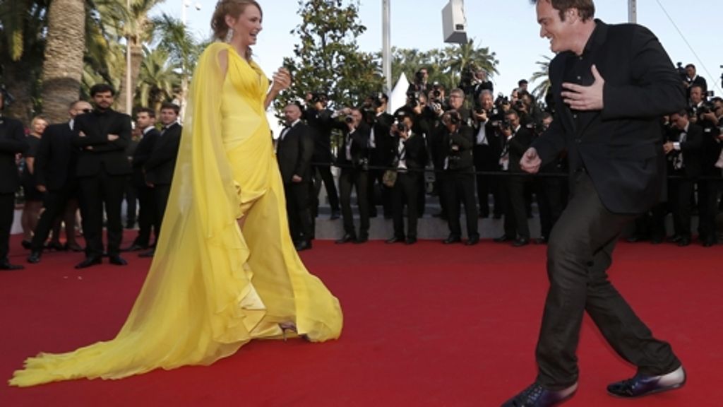 20 Jahre Pulp Fiction: Uma und Quentin feiern beim Filmfestival in Cannes