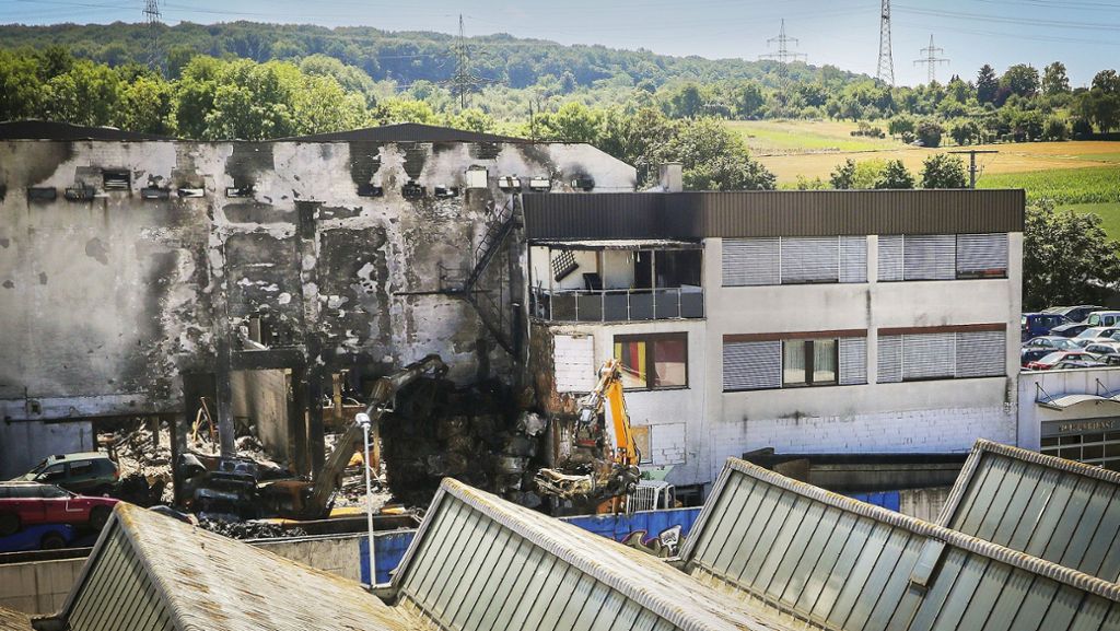 Großbrand in Remseck: Seit Jahren waren viele Mängel bekannt