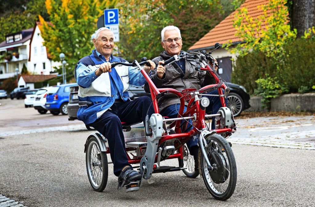Senioren helfen Senioren in Plochingen - Radfahrspaß für Senioren kommt gut an - Stuttgarter Zeitung