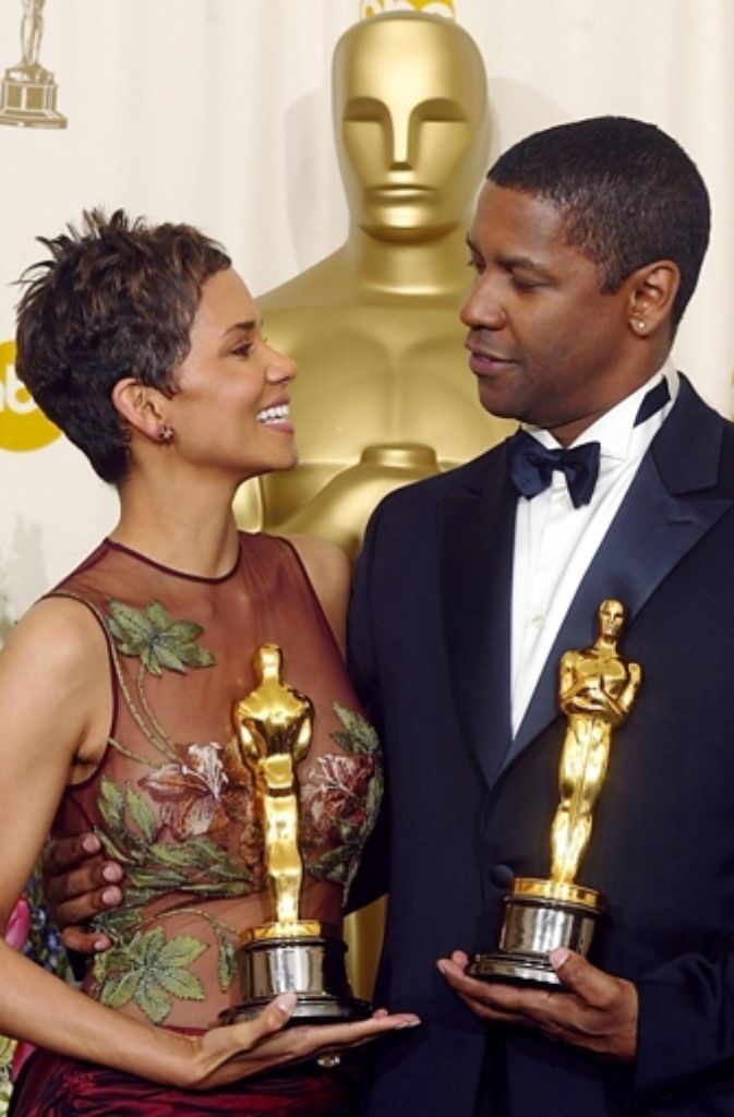 ... einen Oscar (hier zusammen mit Denzel Washington).