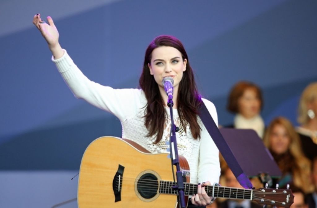 Die schottische Sängerin Amy McDonald bei der Eröffnungs-Gala