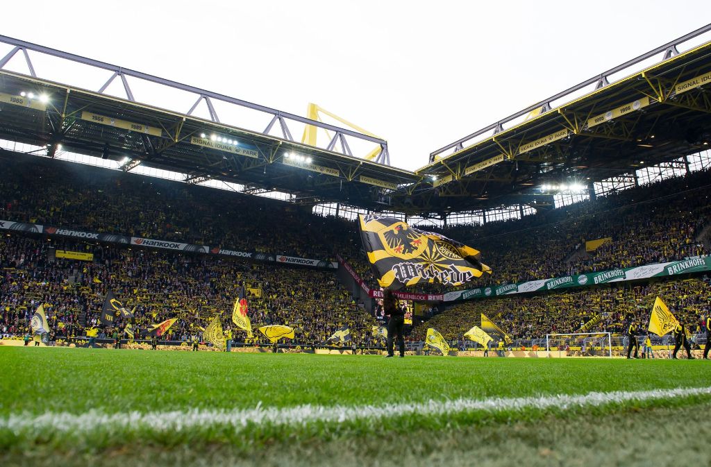 Platz 1: Borussia Dortmund – Zuschauerschnitt: 79.712, Auslastung: 98 Prozent