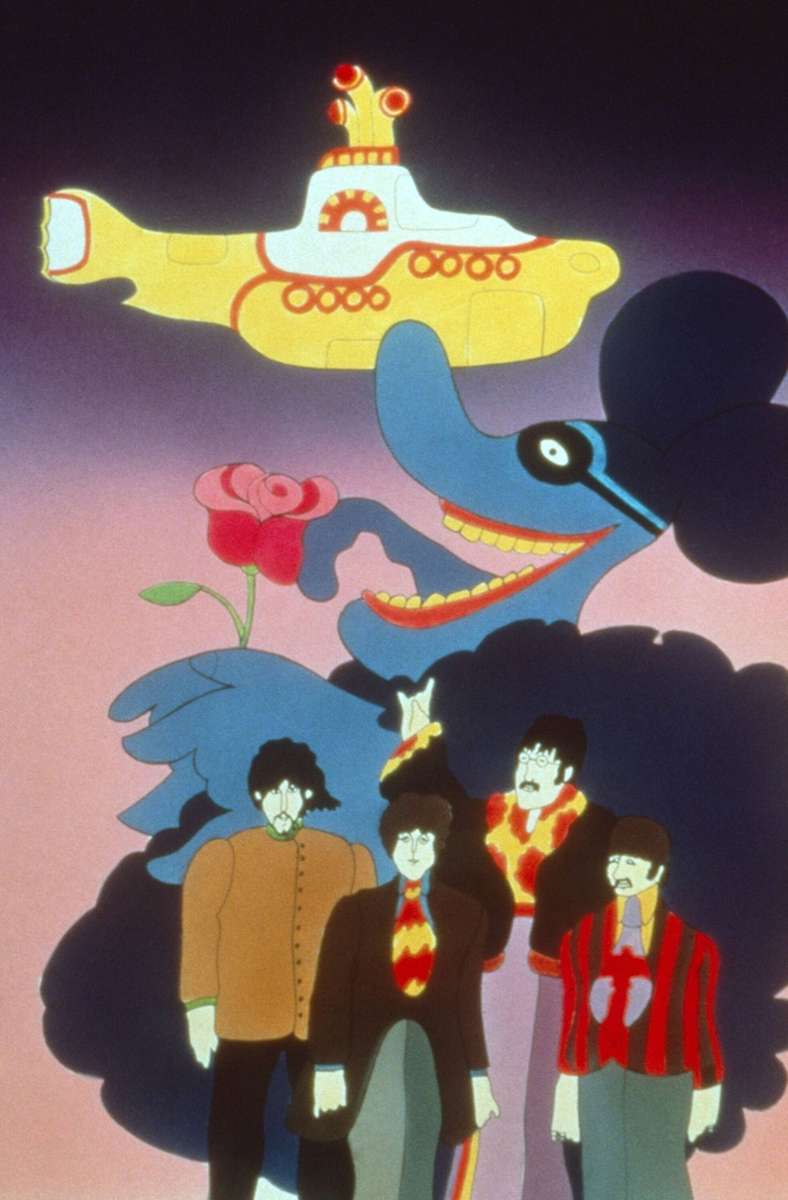 Auf dem stilisierten Bild aus dem Film „Yellow Submarine“ macht Lennon nach der überspannten Deutung mancher überdrehter Exegeten Teufelshörner über dem Kopf von McCartney, um so anzudeuten, dass er ihm misstraut. Solche Fan-Aufmerksamkeit muss anstrengend gewesen sein.